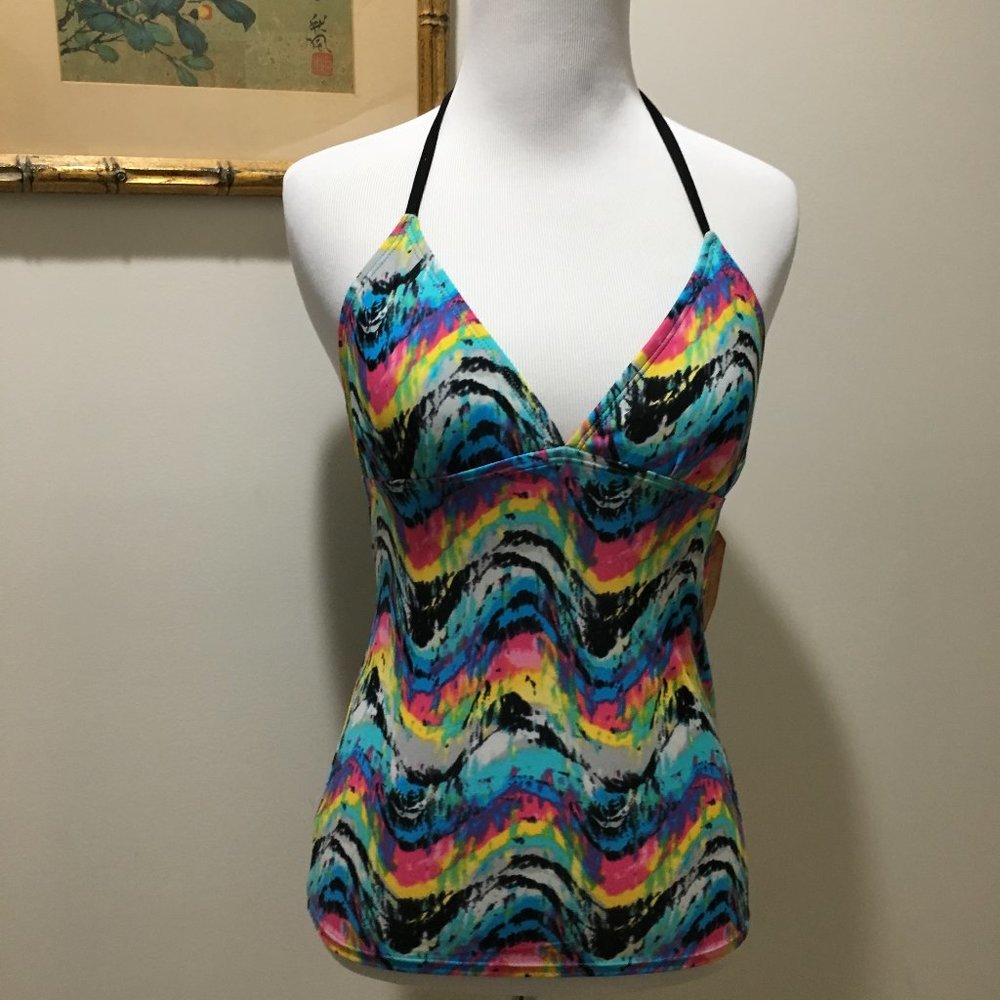 NEW 🎉 HOST PICK 🎉 Mudd Tie Dye Wave Tankini